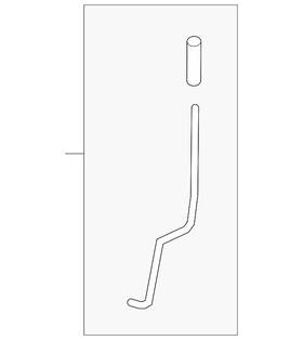 Gm 13301705 Genuine Door Lock Knob