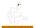 15891971 Gm Malibu Chevrolet 06-08 Door-latch Oem Lock Hardware-rear