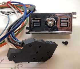 20411768 Gm Cadillac Eldorado Seville Power Seat Controller Switch Plug Connector Wire 7 Pin