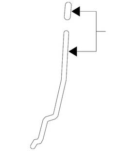 20996665 Gm Genuine Driver Side Front Door Locking Rod