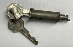 3692500 Gm Nos Tailgate Lock Cyl With Keys 1947-1958 Buick Pontiac Olds Chevy Station Wagon