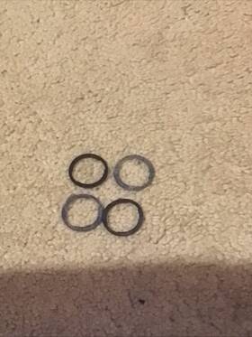 4587931 Gm Gasket Front Door Lock Cylinder Gaskets Set Of 4 Camaro Corvette