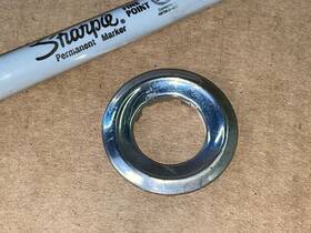 623314 Gm 1968 Corvette Outer Door Lock Push Button Bezel 68 Oem