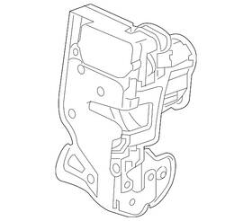 86593001 Gm Genuine Latch