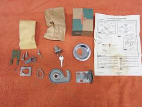 985351 Gm Nos 62 63 64 Chevy Impala Bel Air Station Wagon Rear Compartment Lock Unit