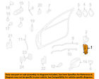22723575 Gm Front Kit Lock Oem Door-door