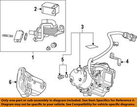 23298192 Gm Oem 11-16 Elr Condenser Compressor Lines-cooler