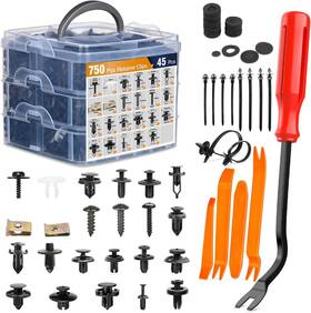 Grc-147 Gooacc 795pcs Car Push Retainer Clips And Auto One Size 750 41 Tools