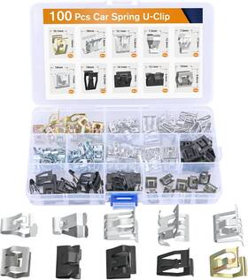 Grc-354 Gooacc 100pcs Metal Spring Clip Trim Panel
