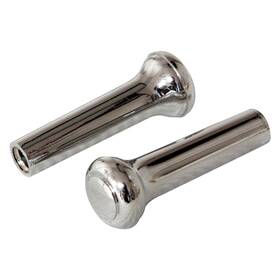 Gmk302149168p Goodmark For Ford Mustang 1968-1973 Driver And Passenger Side Door Lock Knob Set