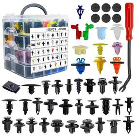 M1040 Griine 1931 Pcs Bumper Retainer Clips Pcs-for Multiple Brands Colors