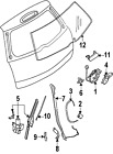 906065z005 Handle Genuine Nissan Oem