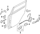826512k510 Handle Genuine Kia Oem Original Factory