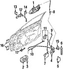 806078j004 Handle Genuine Nissan Original Oem Factory