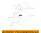 692970c010e0 Hardware-rear Lock 00-04 Tundra Door-bezel Oem Toyota
