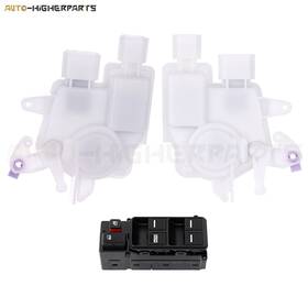 11816299 Higher-autoparts For 2006-2007 Honda Accord Front Side 2x Door Lock Actuator And Window Switch