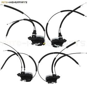 11816352 Higher-autoparts For 2008-2015 Nissan Rogue 4x Front Rear Left Right Side Door Lock Actuator