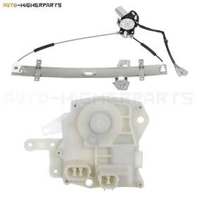 11816360 Higher-autoparts For 2003-2004 Honda Odyssey 2x Front Left Door Lock Actuator And Window Regulator