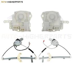 11816365 Higher-autoparts For 2002-2007 Buick Rendezvous 4x Front Door Lock Actuator And Window Regulator