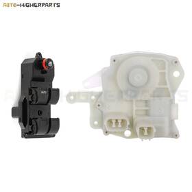 11816369 Higher-autoparts For 2001-2006 Honda Civic 2x Front Side Door Lock Actuator And Window Regulator