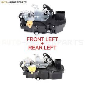 9948476 Higher-autoparts For 2007-2009 Chevy Silverado 1500 2 Pcs Front Rear Side Door Lock Actuators