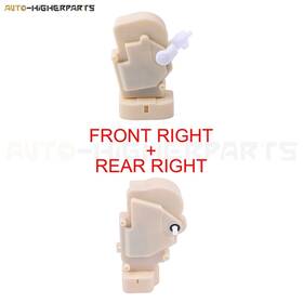 9948491 Higher-autoparts For 2000-2005 Toyota Echo 2 Pcs Front And Rear Right Side Power Door Lock Actuator