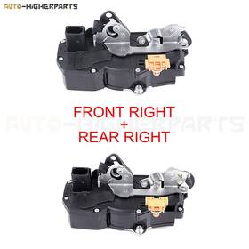 9948520 Higher-autoparts Fits 2006-2009 Pontiac Torrent 2 Pcs Front Rear Right Side Door Lock Actuator