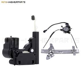 9948595 Higher-autoparts Power Window Regulator Door Lock Actuator Rear Left Side For 00-05 Chevy Impala
