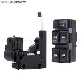 9948603 Higher-autoparts 1 Door Lock Actuator And Window Control Switch Front Left For 00-05 Chevy Impala