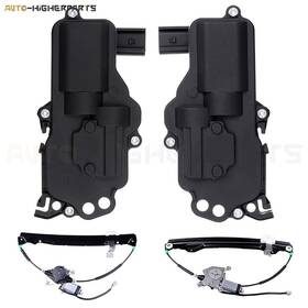 9948616 Higher-autoparts 2 Door Lock Actuators Window Regulators Rear For 2002-2010 Ford Explorer