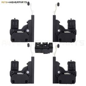 9948653 Higher-autoparts 4 Pcs Door Lock Actuators With Window Switch Front And Rear For 2000-05 Chevy Impala
