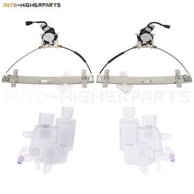 9948659 Higher-autoparts For 2004-2008 Acura Tl Door Lock Actuators With Window Regulators 1 Pair Fl And Fr