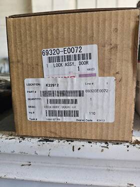 69320-e0072 Hino Door Lock Assy