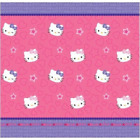 Hn359w Snario Hello Kitty Me Fabric Shower Curtain Pink 689827558910