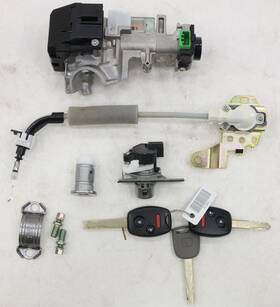 06350-sna-305 Honda New Oem Ignition Lock Cylinder And Keys Set Civic 06-09