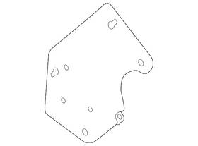 19019-6c1-a01 Honda Genuine Engine Cooling Fan Motor Cover
