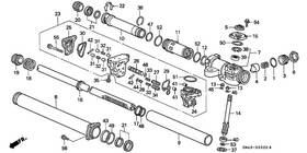 53633-sk7-951 Honda Genuine Gasket Cylinder End Nok