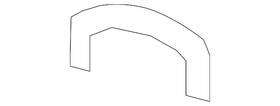 72362-t5a-003 Honda Genuine Door Lock Rod Cover