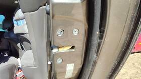 Honda 72610snaa12 2006-2011 Civic Passenger Right Rear Door Latch With Rods/cables Oem Back