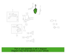 72650-stk-a04 Honda Left Rear Door Lock Acuator For 07-12 Acura Rdx New