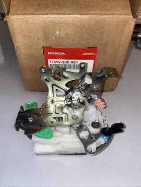 72652-sjc-a01 Honda Oem 2006-2014 Ridgeline Lock Assembly Left Rear Door - New