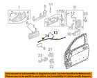 72171sdna02 Honda Oem 2004 Accord Door-lock Cable Left