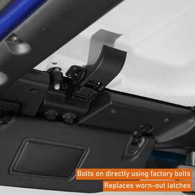 Mmr.30052 Hooke Road Latches Clamp Replacement Fit Jeep Wrangler Jl 18-25 Gladiator Jt 20-25 Hard Top