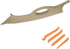Hqpasfy 744581421181 A Pillar Interior Trim Handle Driver Side Left Beige