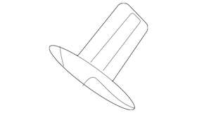 81210-g9000 Hyundai Genuine Deck Lid Striker