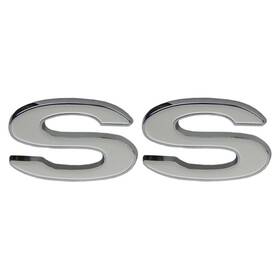 Inl30402 Inline Tube 1970-72 Elcamino Inch Ss Ls 6 5 3 Tail Panel Tailgate Emblem Pairwith Clips 2 Pc