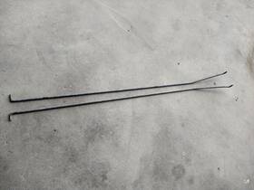 395833c2 International Harvester Scout Ii Door Handle Latch Release Rods Left Right