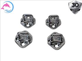 C2z6095 Jaguar 2013 - 2015 Oem Xf Front And Rear Door Lock Latch Strikers Set Of 4