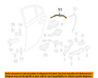 C2d5645 Jaguar Door-lock Cable Oem Rear 09-13 Xf Lock Left