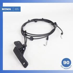 Hnc2561ac Jaguar 97-06 X100 Xk8 Xkr Hood Bonnet Lid Lock Cable With Handle Oem